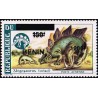 Benin 2009 - Mi 1631 - local overprint 1000 f - Dinosaur: Stegosaurus - MNH - CV 100 €