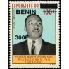 Bénin 2009 - Mi 1557 - surcharge locale 300 f - Martin Luther King - prix Nobel de la paix ** - cote 40 €