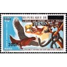 Bénin 2009 - Mi 1505 - surcharge locale 300 f - l'aigle, la vipère et la poule - chèvre - chat ** - cote 100 €