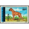 Bénin 2009 - Mi 1508 - surcharge locale 300 f - Chien boxer ** - cote 110 €