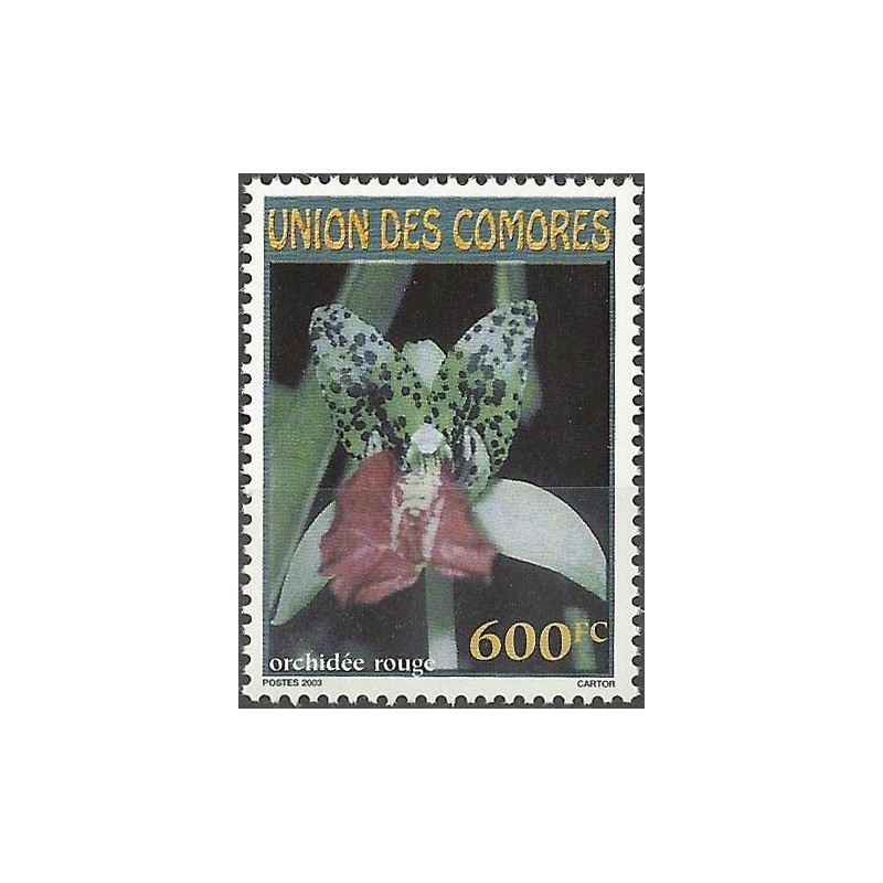 2003 - Mi 1790 - Orchidée rouge - 600 fc **