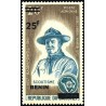 Bénin 2009 - Mi 1519 I - surcharge locale 25 f - Scoutisme - Lord Baden Powell - type I ** - cote 130 €