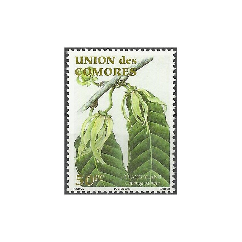 2003 - Mi 1791 - aromatic plants: ylang-ylang - 50 fc - MNH