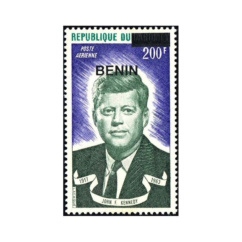 Benin 2009 - Mi 1535 - local overprint - John F. Kennedy - MNH - CV 50 €