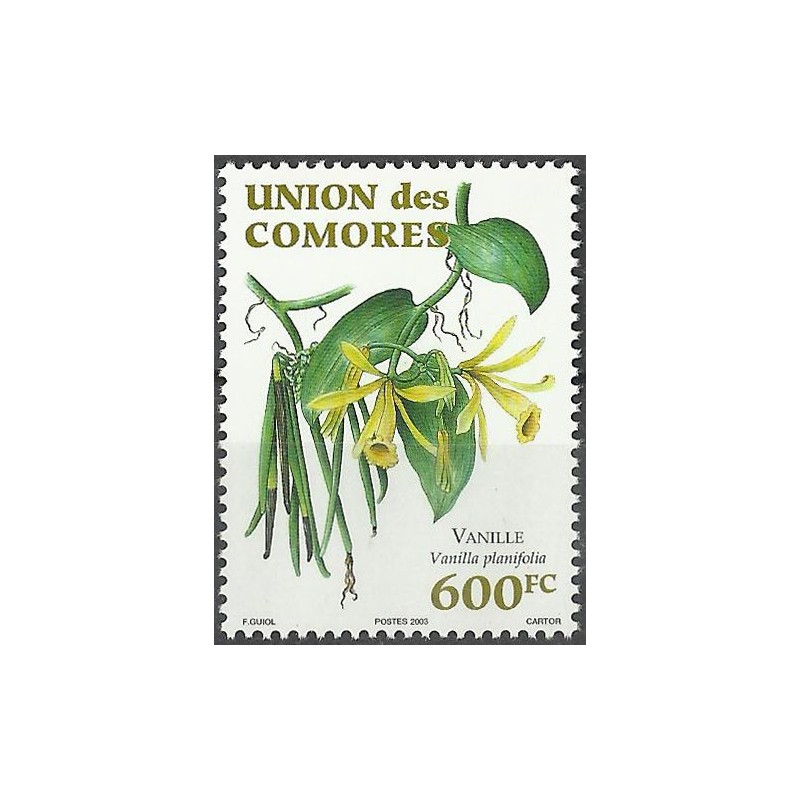 2003 - Mi 1792 - aromatic plants: vanilla - 600 fc - MNH