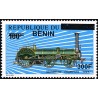 Bénin 2009 - Mi 1515 - surcharge locale 300 f - Locomotive "Crampton" (1849) ** - cote 120 €