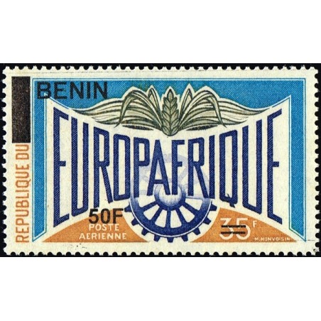 Bénin 2009 - Mi 1592 - surcharge locale 50 f - Europafrique ** - cote 50 €