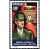 Benin 2009 - Mi 1595 - local overprint 50 f - Charles de Gaulle - Arc de triomphe - MNH - CV 180 €