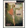 Bénin 2009 - Mi 1612 - surcharge locale 400 f - l'indifférent par Watteau ** - cote 50 €