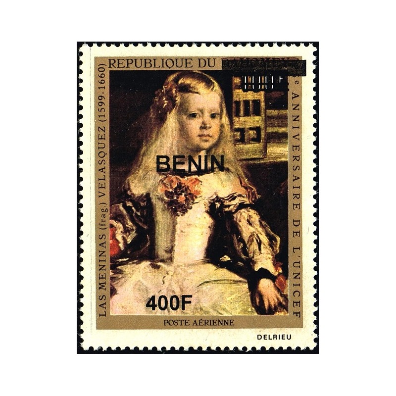 Benin 2009 - Mi 1615 - local overprint 400 f - Infanta by Velázquez - UNICEF - MNH - CV 35 €