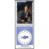 Bénin 2009 - Mi 1609 - surcharge locale 400 f - Diderot par Vanloo + vignette Philexafrique ** - cote 50 €