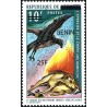 Benin 2009 - Mi 1476 - local overprint 25 f - The sparrowhawk and the dog - folktale - bird - MNH - CV 170 €