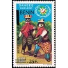 Bénin 2009 - Mi 1489 - surcharge locale 25 f - Danses Guelede ** - cote 70 €