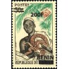 Benin 2009 - Mi 1495 - local overprint 200 f - Ouidah: witch doctor - rock python snake - MNH - CV 150 €