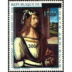 Benin 2009 - Mi 1562 - local overprint 300 f - Dürer, self-portrait - Prado museum - MNH - CV 40 €
