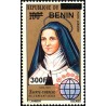 Bénin 2009 - Mi 1567 - surcharge locale 300 f - Sainte-Thérèse de l'Enfant-Jésus ** - cote 50 €