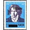 Benin 2009 - Mi 1606 - local overprint 300 f - Ludwig van Beethoven - MNH - CV 50 €