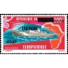 Bénin 2009 - Mi 1613 - surcharge locale 400 f - Navire de crisière - Europafrique ** - cote 40 €