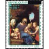 Bénin 2009 - Mi 1610 - surcharge locale 400 f - La vierge aux balances, école de Leonard de Vinci ** - cote 50 €