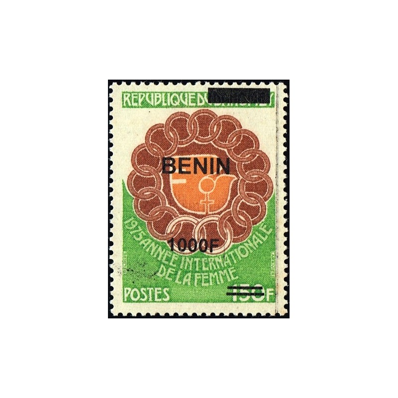 Benin 2009 - Mi 1632 - local overprint 1000 f - International Women's year 1975 - MNH - CV 35 €