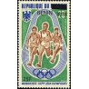 Bénin 2009 - Mi 1518 - surcharge locale 25 f - Jeux olympiques Munich 1972 - athletisme : course ** - cote 50 €