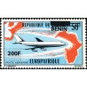 Bénin 2009 - Mi 1525 - surcharge locale 200 f - Europafrique - avion Boeing 747 ** - cote 40 €