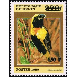 Benin 2000 - Mi 1306 - local overprint 150 f - Bird "euplectes afer" - CV 100 € MNH
