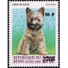 Bénin 2000 - Mi 1303 - surcharge locale 150 f - Chien "cairn terrier" - cote 100 € **