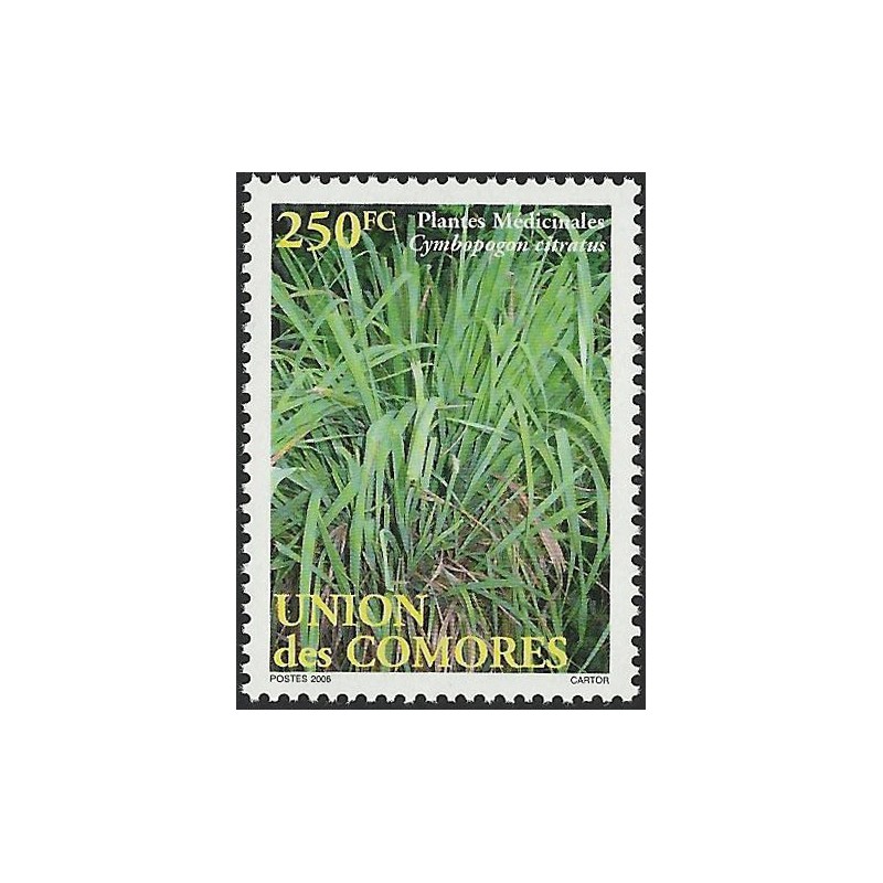 2007 - Plantes médicinales : Cymbopogon citratus - 250 fc **