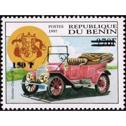 Benin 2000 - Mi 1293 - local overprint 150 f - Old car "Stoddar-Dayton 1911" - CV 100 € MNH