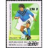 Benin 2000 - Mi 1290 - local overprint 150 f - Soccer world cup in France, 1998 - CV 100 € MNH