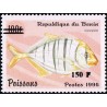 Bénin 2000 - Mi 1287 - surcharge locale 150 f - Poisson "carangidae" - cote 100 € **
