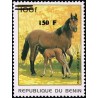 Benin 2000 - Mi 1285 - local overprint 150 f - Horses - CV 100 € MNH
