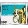 Benin 2000 - Mi 1274 - local overprint 150 f - Dog: boxer - CV 100 € MNH
