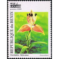 Benin 2000 - Mi 1257 - local overprint 150 f - African orchid "disa uniflora" - CV 100 € MNH