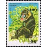 Bénin 2000 - Mi 1254 - surcharge locale 150 f - Singe "mandrillus sphinx" - cote 100 € **