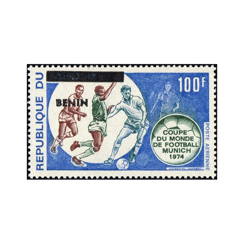 Benin 2009 - Mi 530 - local overprint - Soccer World cup Munich 1974 - MNH - CV 160 €