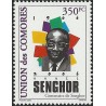 2007 - Centenaire président SENGHOR - 350 fc - violet et multicolore **