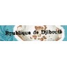 Djibouti 1977 - Mi L 195 x - surcharge locale - coquillage x4 coin daté + variété Rpublique ** cote sup 400 €