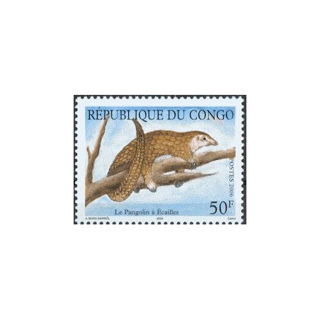 2006 - Fauna: Tree Pangolin - 50 f - MNH