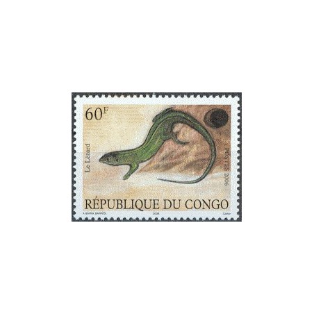 2006 - Fauna: lizard - 60 f - MNH