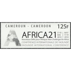 2010 - Yaounde international conference AFRICA 21, 125 f - MNH