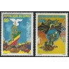 2000 - Mi 1745/1746 - 40th anniversary of independence - 2 st. - MNH