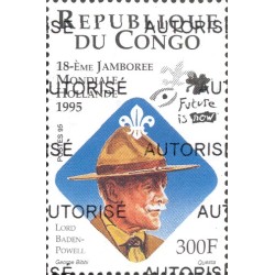 1998 - Mi 1541 - local overprint AUTORISE - Scouting: 18th World Jamboree - Lord Baden-Powell - MNH