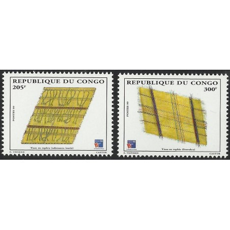 1999 - Mi 1599/1600 - Philexfrance 99 - MNH