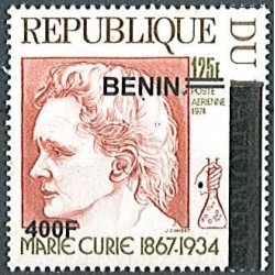 2009 - Mi 1620 - surcharge locale 400 f - Marie Curie **
