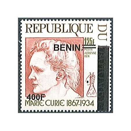 2009 - Mi 1620 - local overprint 400 f - Marie Curie - MNH