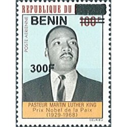 2009 - Mi 1557 - local overprint 300 f - Martin Luther King - Nobel Peace prize - MNH