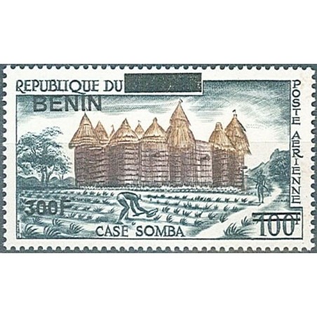 2009 - Mi 1554 - local overprint 300 f - Somba House - MNH