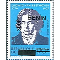 2009 - Mi 1606 - local overprint 300 f - Ludwig van Beethoven - MNH